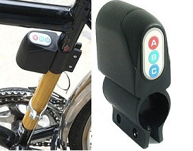 אזעקה לאופניים בעוצמה חזקה 120db אזעקה לאופניים בעוצמה של עד 120dB