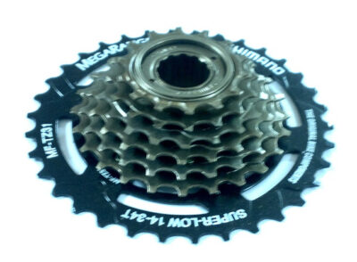 קסטה Shimano MegaRange עם 7 הילוכים