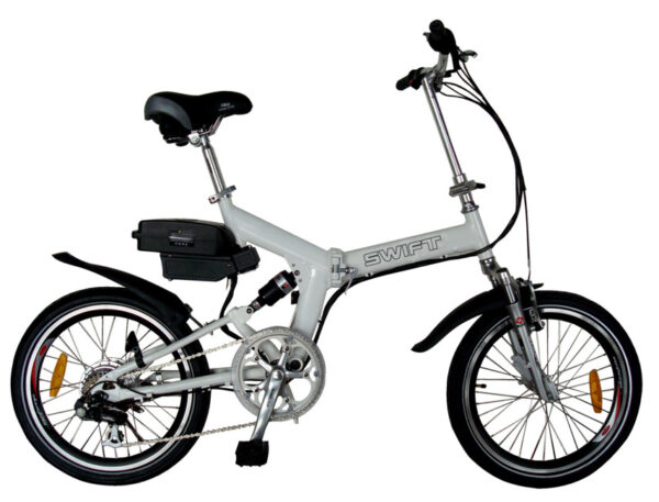 אופניים חשמליות שיכוך מלא SWIFT אופניים חשמליים מתקפלים SWIFT עם שיכוך מלא