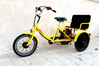 תלת אופן חשמלי משפחתי Fisher Family Premium