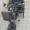 תלת אופן חשמלי בבנייה אישית עם מנוע וסוללה מותאמים