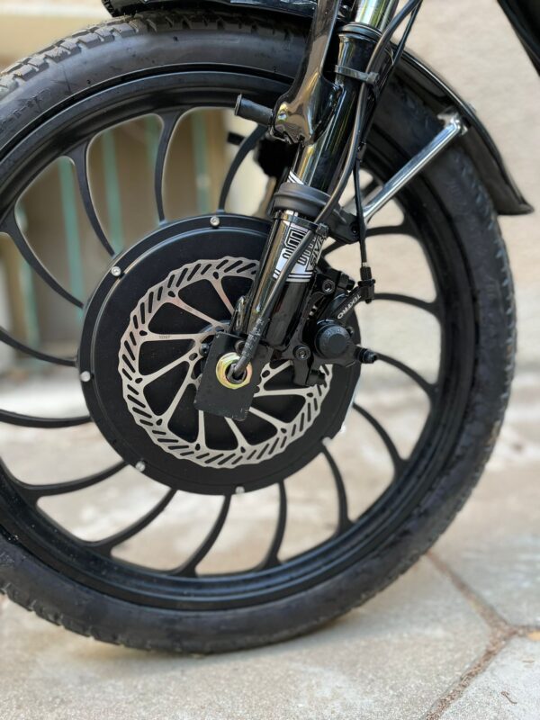 תלת אופן חשמלי Fisher TRIKE מאלומיניום עם ספסל מתקפל