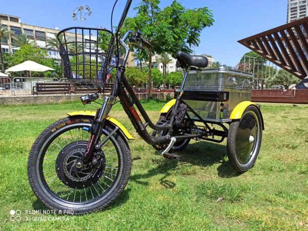 WhatsApp Image 2023-01-09 at 12.42.12 (1) תלת אופן חשמלי Fisher TRIKE 2026 עם ארגז אחורי ננעל