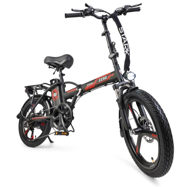 ANP_9515_red+ אופניים חשמליים מתקפלים STARK Z250 48V