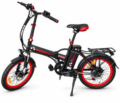 אופניים חשמליים מתקפלים Smart Bike U-FORCE 48V — צילום סטודיו ערוך אופניים חשמליים מתקפלים Smart Bike U-FORCE 48V