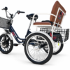 תלת אופן חשמלי Fisher TRIKE מאלומיניום עם ספסל מתקפל
